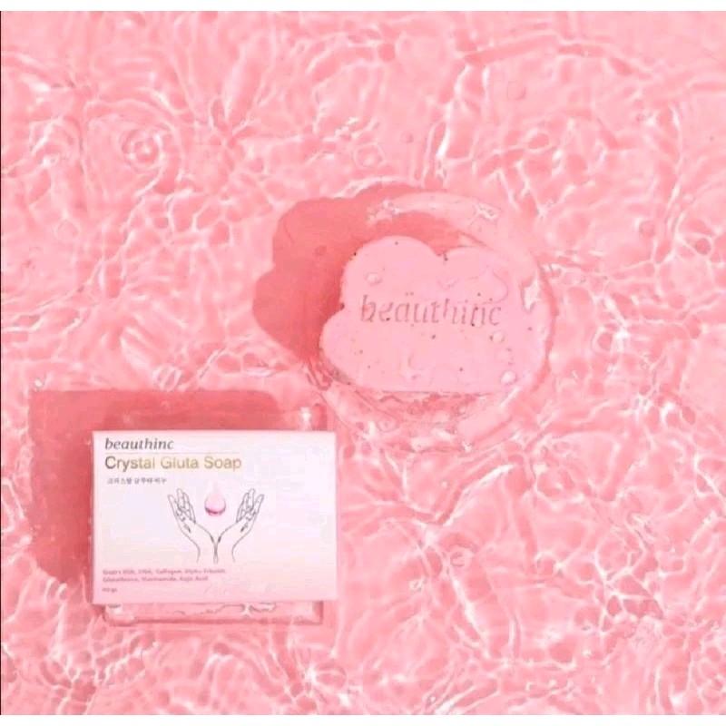 BEAUTHINC CRYSTAL GLUTA SOAP SABUN GLUTA SOAP BEAUTHINC Tubuh 2