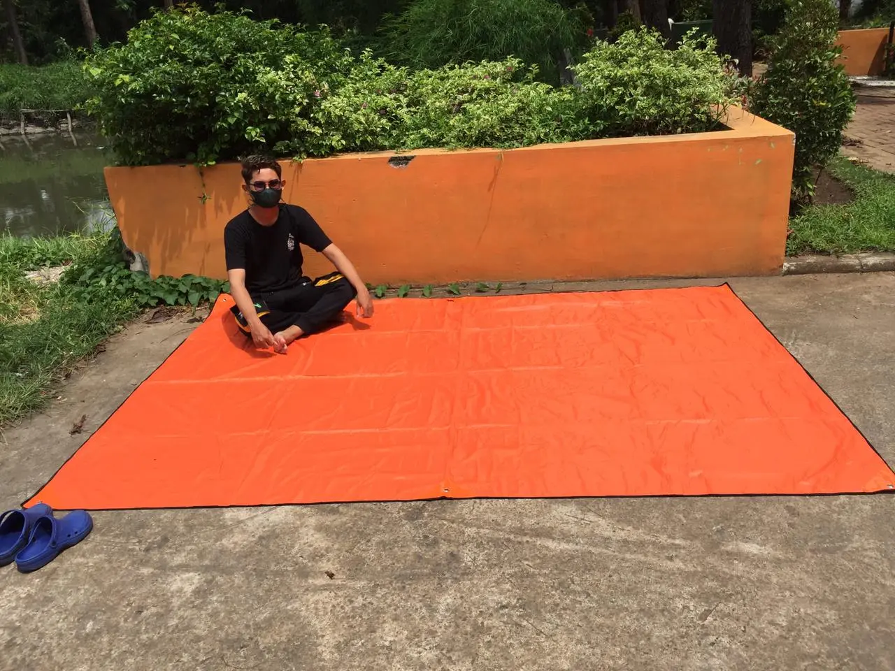 Tikar Tamasya dan Alas Tenda Camping Anti Air berbagai macam ukuran Outdoor