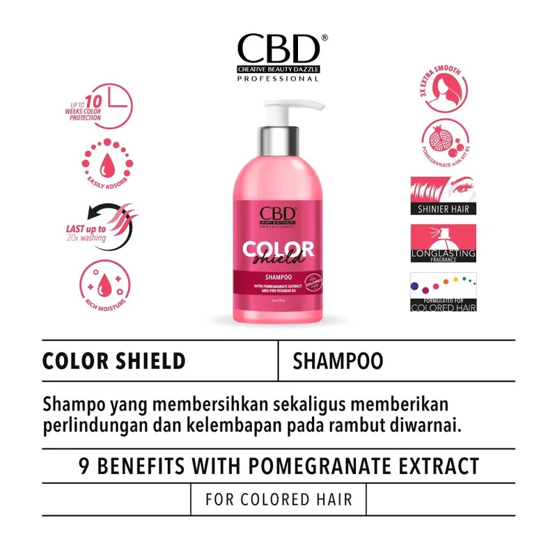 CBD Profesional Color Shield / HAIR COLOR PROTECT 250ml 1