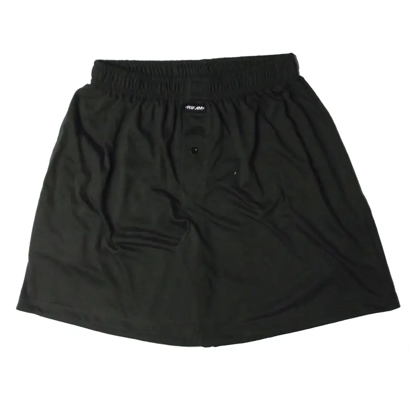 CELANA BOXER PRIA WANITA KATUN POLOS RIFAM MODEL KANCING 6