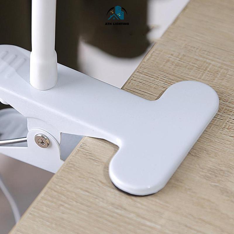 Đèn LED Kẹp Bàn Cổ Ngỗng ATH Lighting - 3 Chế Độ Màu Điều Chỉnh Được - Đèn Bàn Làm Việc Đèn Học Chống Cận Hiệu Quả - đènbàn 5