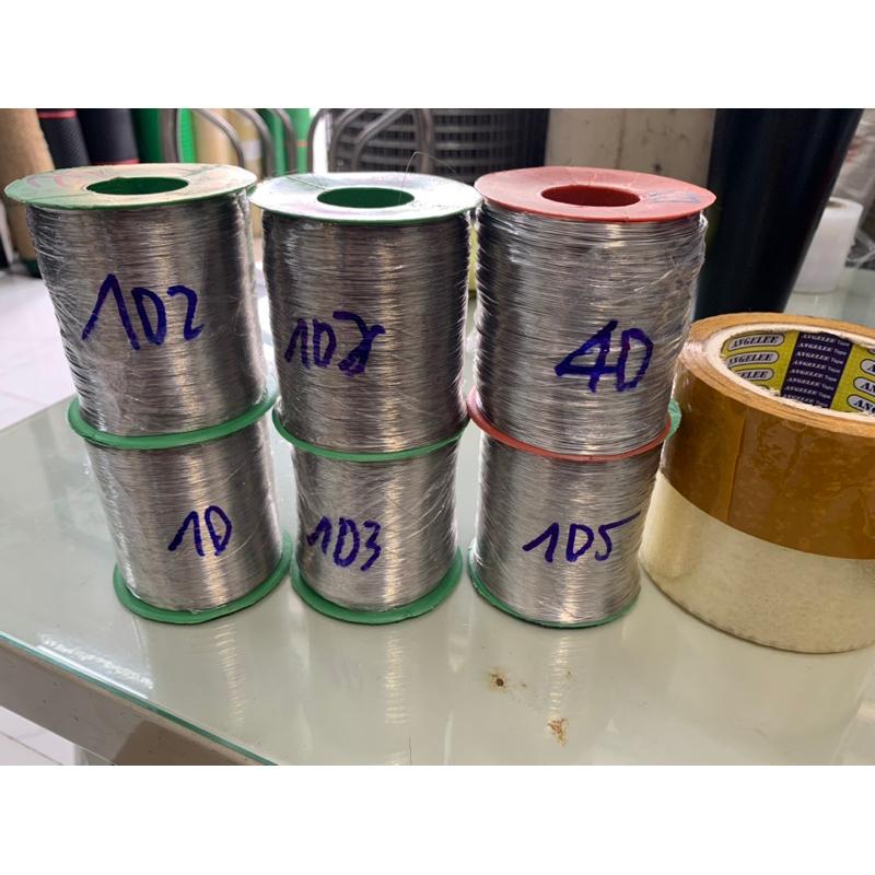 Dây inox 304 siêu mõng (0.1mm)  và các size khác - trục nhỏ 1kg 0