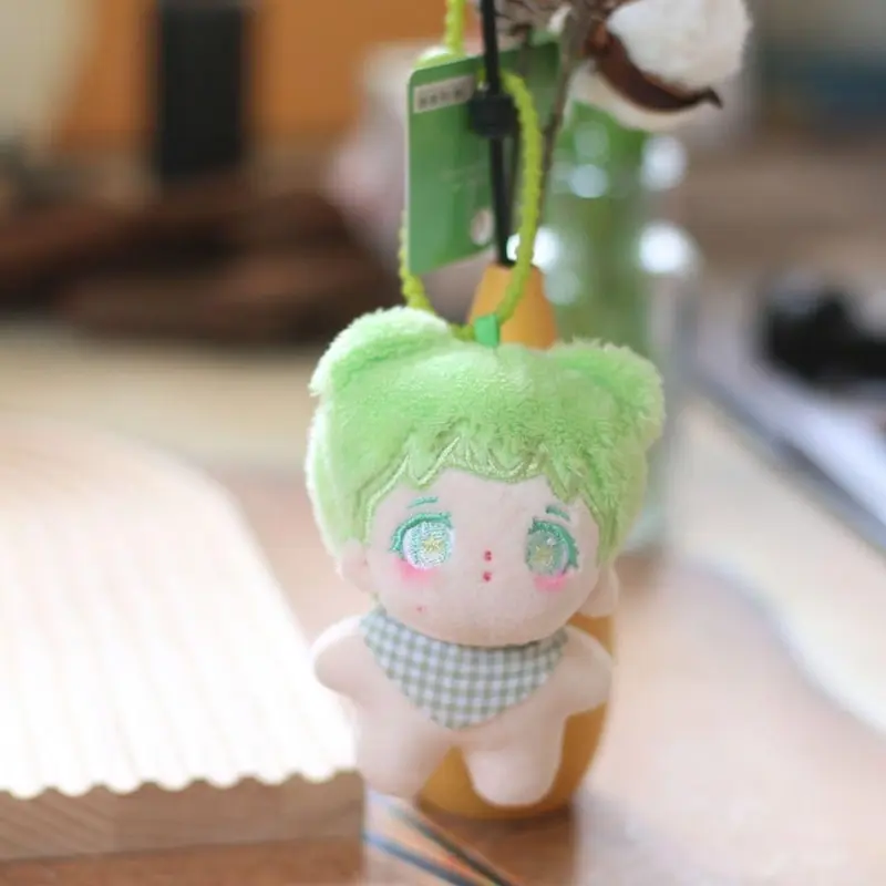Búp bê móc khoá bằng bông 10cm 4
