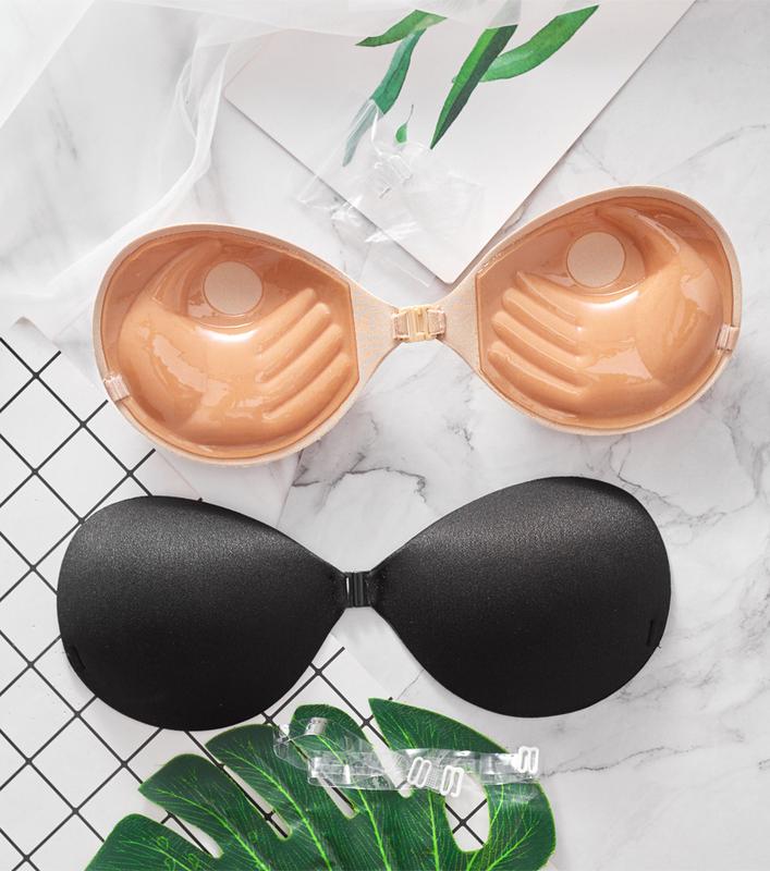Áo dán nâng ngực đệm bàn tay khuy cài trước cao cấp Lyly AD006 Nữ Women 8