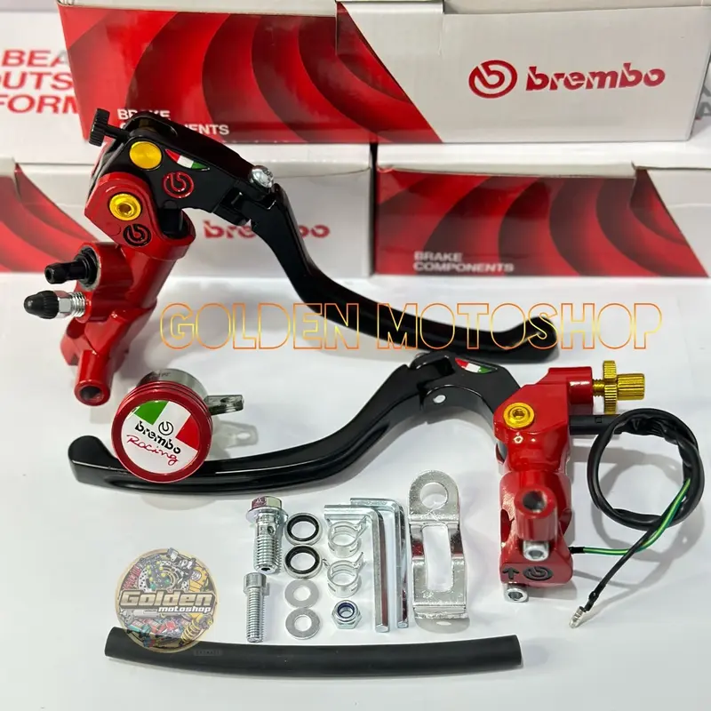 Master Rem Bremb izumi Universal bisa semua motor Ninja,Vixion,Satria Fau,Aerox ,Vario,CB,R15,KLX,Beat,mio,Scoopy,Genio dll 0