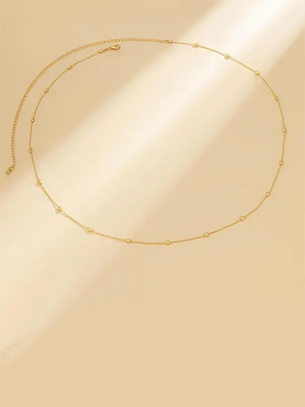 Women's Elegant Beaded Waist Chain, Fashion Minimalist Waist Chain for Party & Daily Decor, Trendy All-match  Exquisite Jewelry for Birthday Gift 8