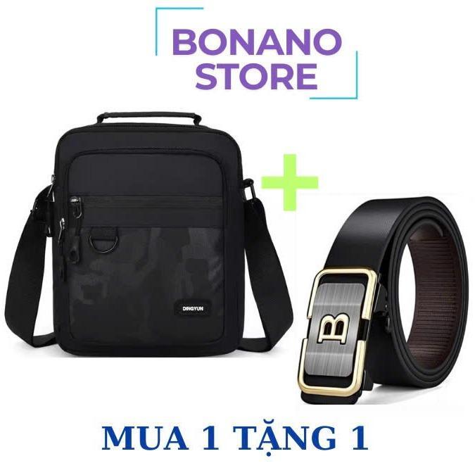 ( MUA 1 TẶNG 1 ) Túi đeo chéo nam nữ FUSO chống nước vải Polyester bền đẹp phong cách HÀN QUỐC- TẶNG 1 VÍ THỜI TRANG 5