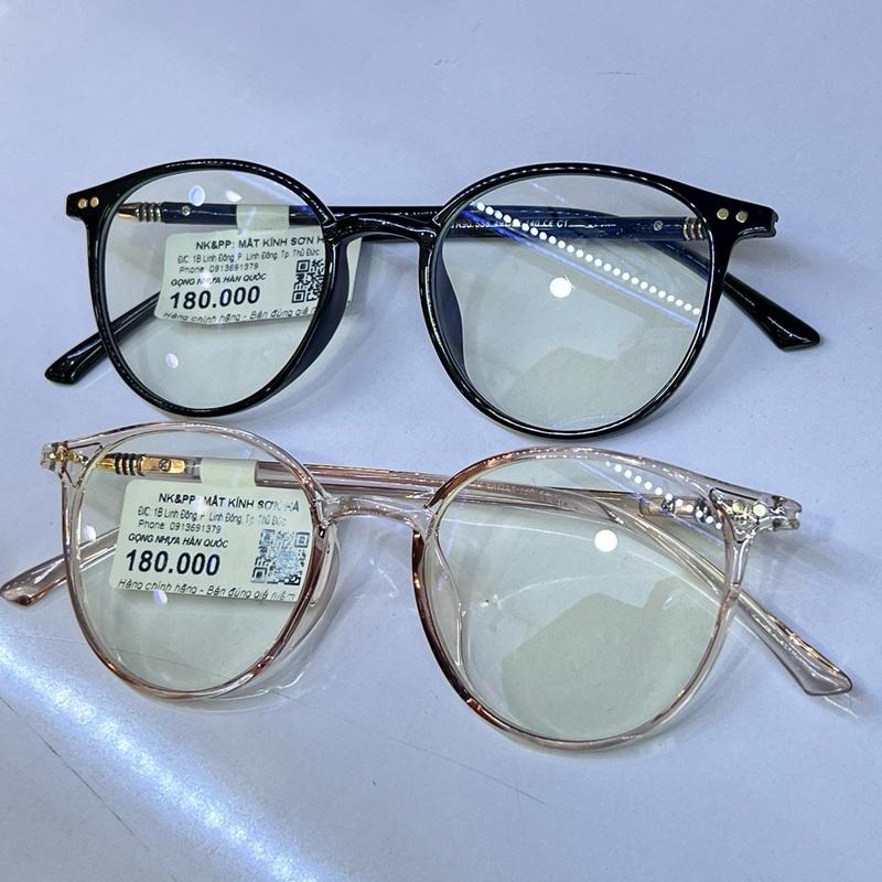 MẮT KÍNH THỜI TRANG MẮT MÈO TRÒN - TR90 558 Nam Kính Mắt 1