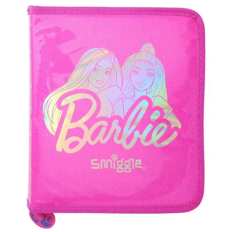 Product Introduction of Australian Smiggle Schoolbag Children's Pink Princess Barbie Pink Brutal Large Capacity Pencil Case Stationery Gift Bag Primary and Secondary School Student Backpack 1