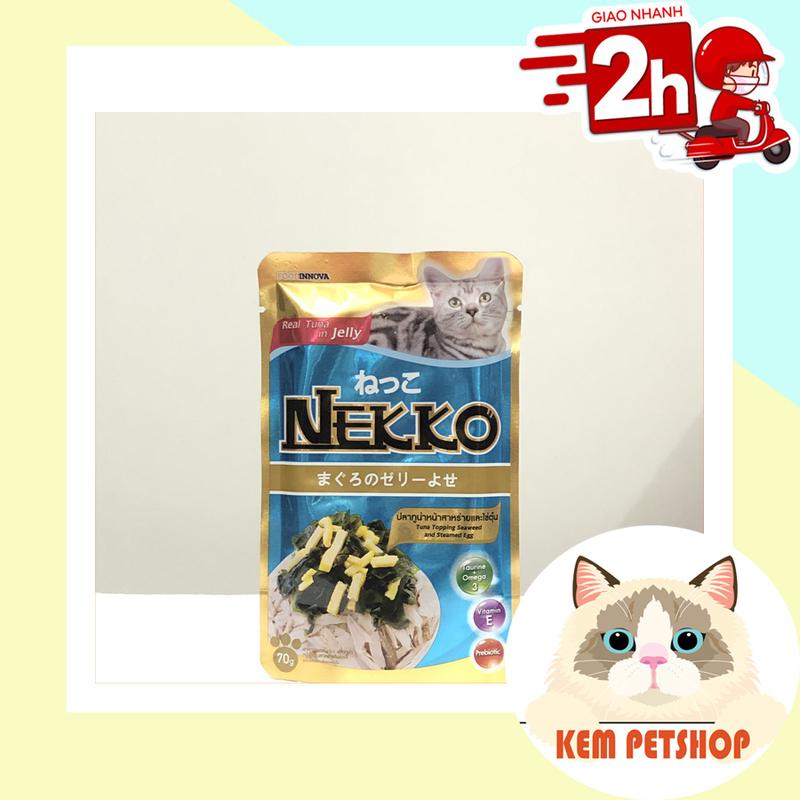 Pate Nekko Jelly gói 70g xuất xứ Thái Lan 8