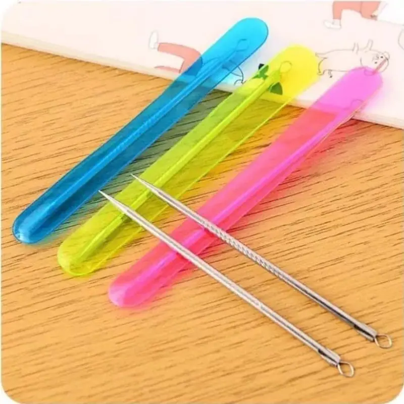 PINSET KOMEDO 2 IN 1 / ALAT PENCET JERAWAT KOMEDO / JARUM 1