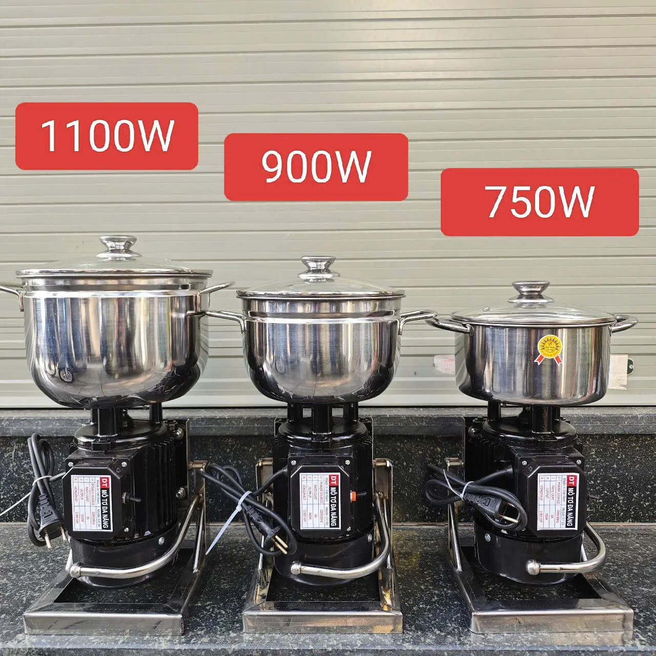 MÁY XAY THỊT RUỐC GIÒ CHẢ ĐA NĂNG 370W 750W 900W 1100W TẶNG QUE ĐÁNH RUỐC