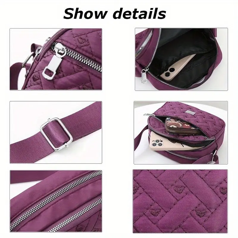 Ladies Women Cross Body Small Messenger Bag Handbag Shoulder Over Bags 5