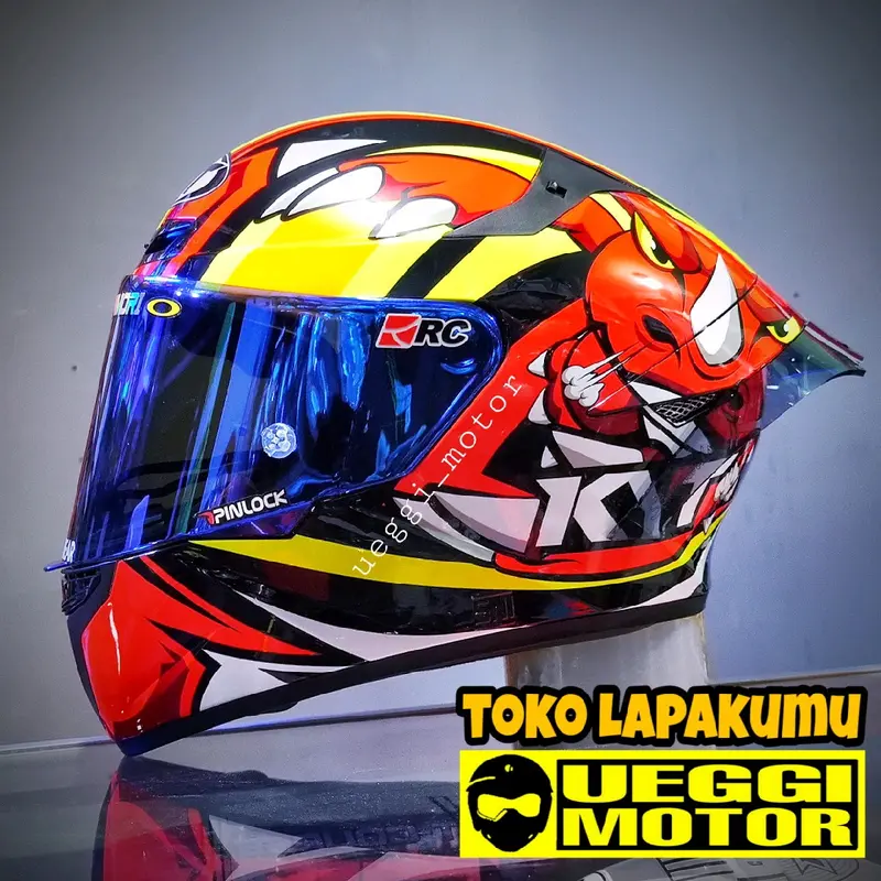 HELM KYT TT COURSE PAKET GANTENG 2