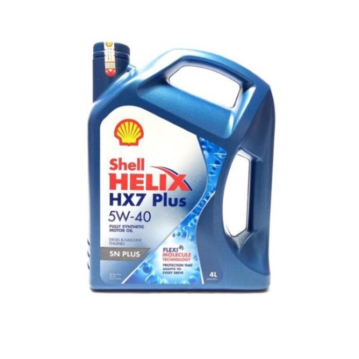 PAKET GANTI OLI 4L SHELL HX7 5W40 5W-40 AVANZA XENIA RUSH TERIOS GRANDMAX SIGRA CALYA AGYA + FILTER OLI DAIHATSU 15601-87702-008 1