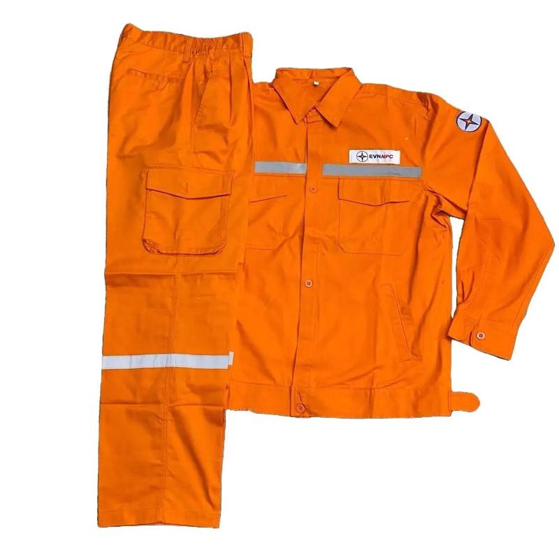 BỘ BẢO HỘ THỢ ĐIỆN M03 - BẢO HỘ VẢI PANGZIN HÀN QUỐC THOÁNG MÁT THẤM HÚT MỒ HÔI Nam , Nữ  Có Túi Chéo Cả Set Quần Áo