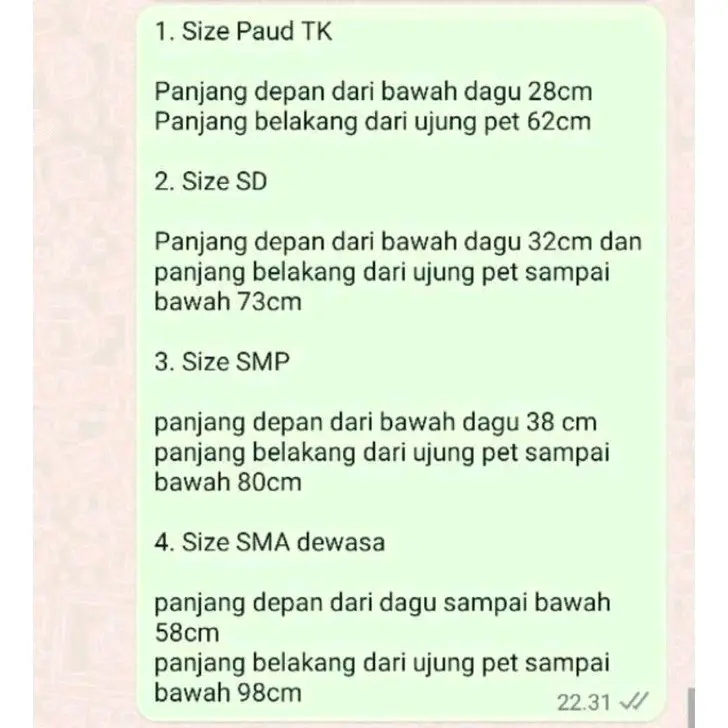 Jilbab Anak Sekolah Paud TK SD SMP SMA Robbani Dewasa - Bahan Kaos PE Tebal Adem - Muslim, Pita, Kerudung, Serut, Putih, Instan 7