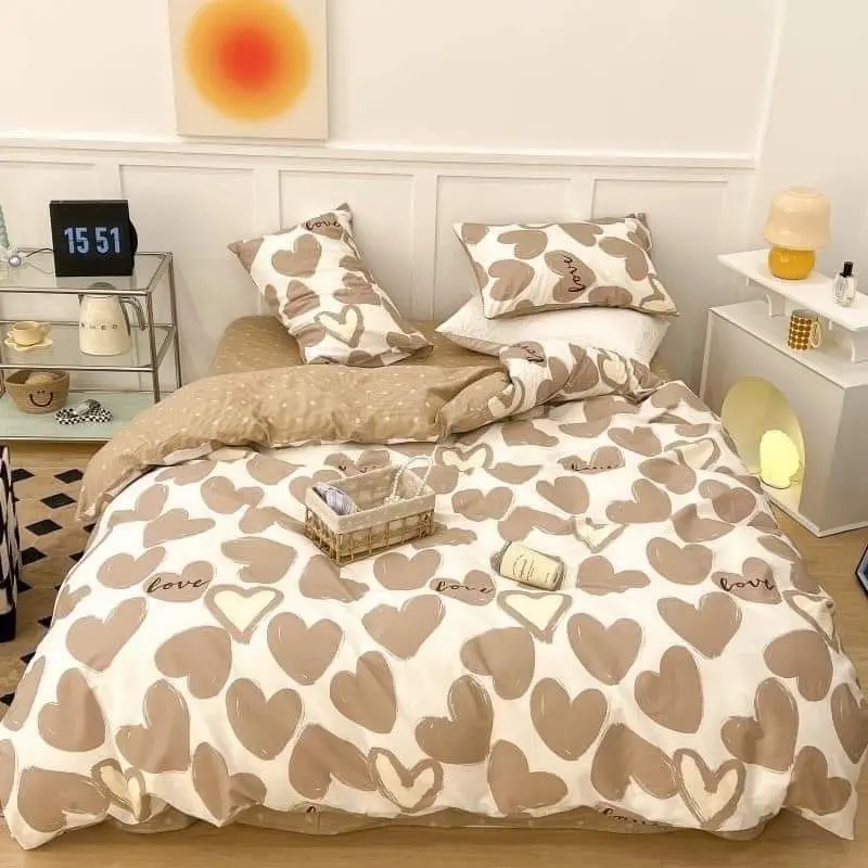 Bộ ga gối poly cotton 3 món Thoáng khí 2