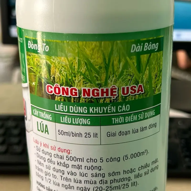 Sữa Nuôi Đòng - Mập tim đèn - Đòng to - Bông bự - Phân bón hữu cơ - 1 lít/ ha 2