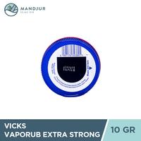 Gambar Vicks Vaporub Extra Strong 10 Gram - Meringankan gejala Masuk Angin, Sakit Kepala, Batuk dan Pilek dari Apotekmandjurofficial Kota Administrasi Jakarta Pusat 2 Tokopedia