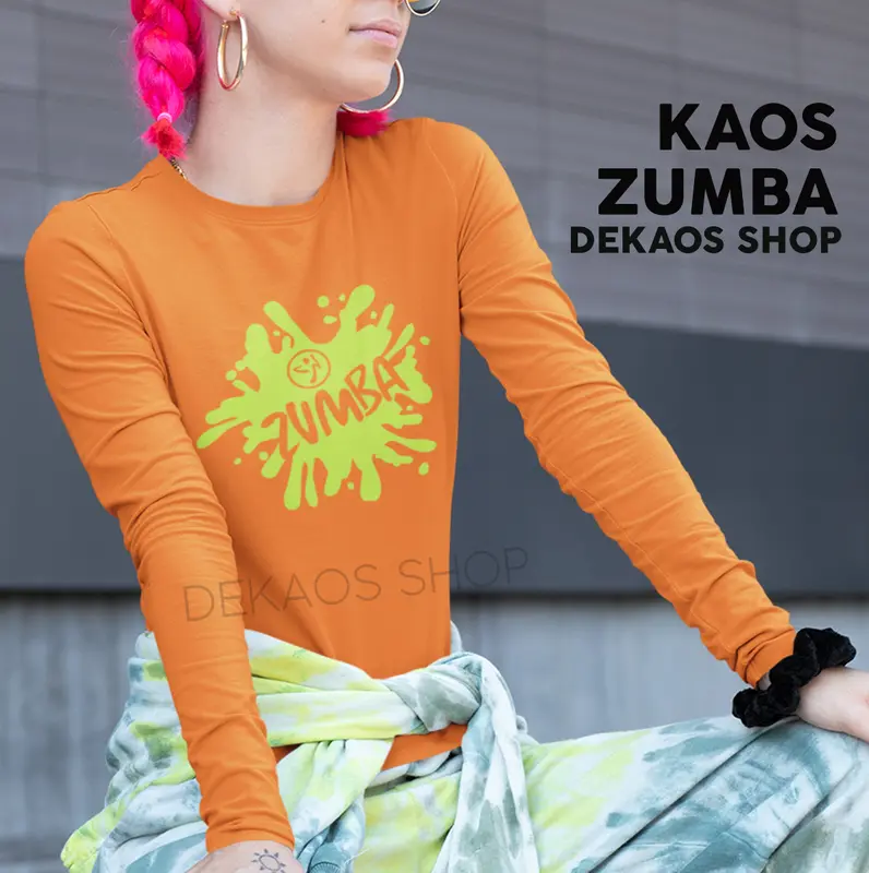 KAOS SENAM LENGAN PANJANG WANITA  / BAJU SENAM LENGAN PANJANG / BAJU AEROBIC WANITA / KAOS OLAHRAGA WANITA / BAJU OLAHRAGA WANITA LENGAN PANJANG / BAJU SENAM ZUMBA / KAOS SENAM ZUMBA / KAOS AEROBIC / KAOS SENAM / DEKAOS 300LO 0