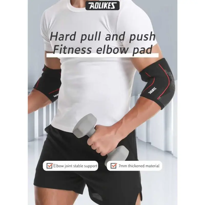 AOLIKES 7944 Pelindung Lengan Siku Deker Dekker Elbow Pad Olahraga Gym 3