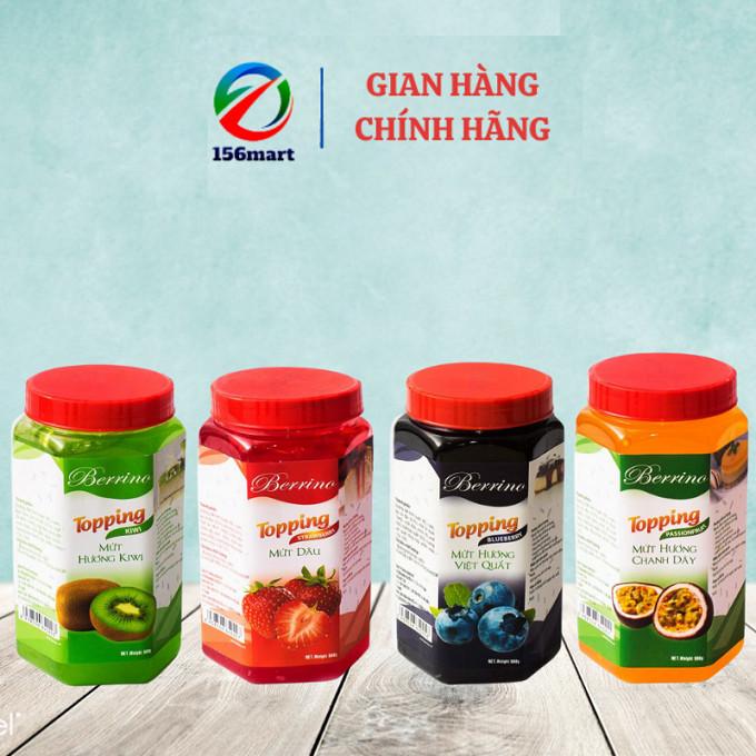 MỨT BERRINO KHÔNG  XÁC  NHIỀU VỊ 950g