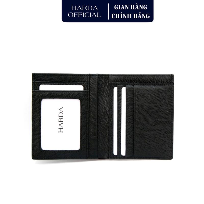 Ví Da Bóp Da Harda Form Đứng Chất Da Epsom Wallet
