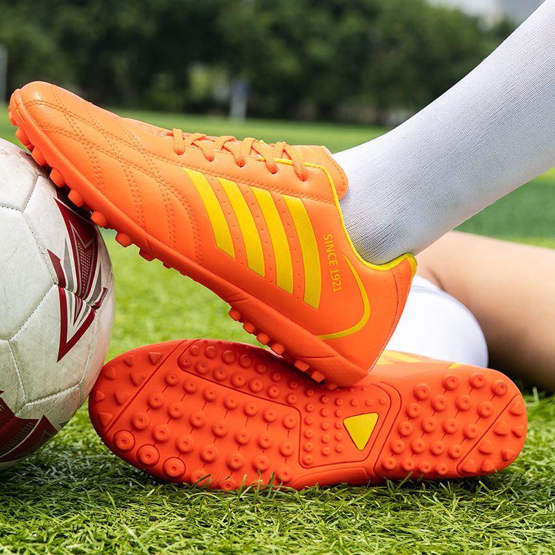 Double Star Soccer Shoes Competition Special Adult Men Broken Spike Boys Primary School Girls Non-slip Training Professional Shoes Wear-resistant Slipper 3