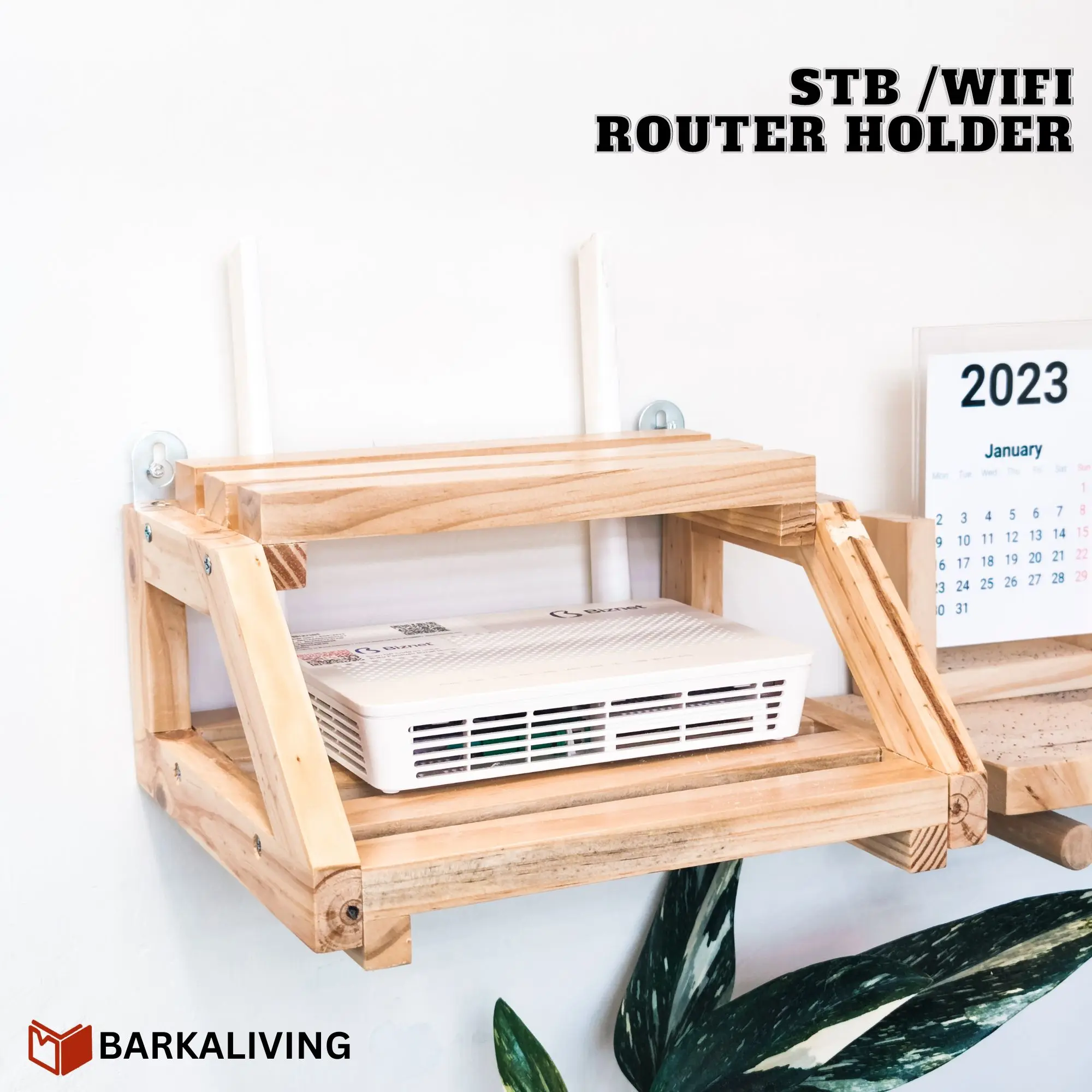 STB Wifi Router Stand Holder Rak Gantungan Modem Set Top Box - Shop ...