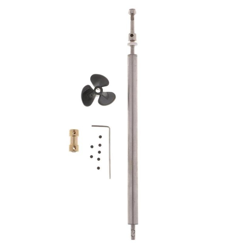 RC Boat Ship Shaft Kit - 4mm Shaft+Sleeve++Universal Joint DIY Accs 2