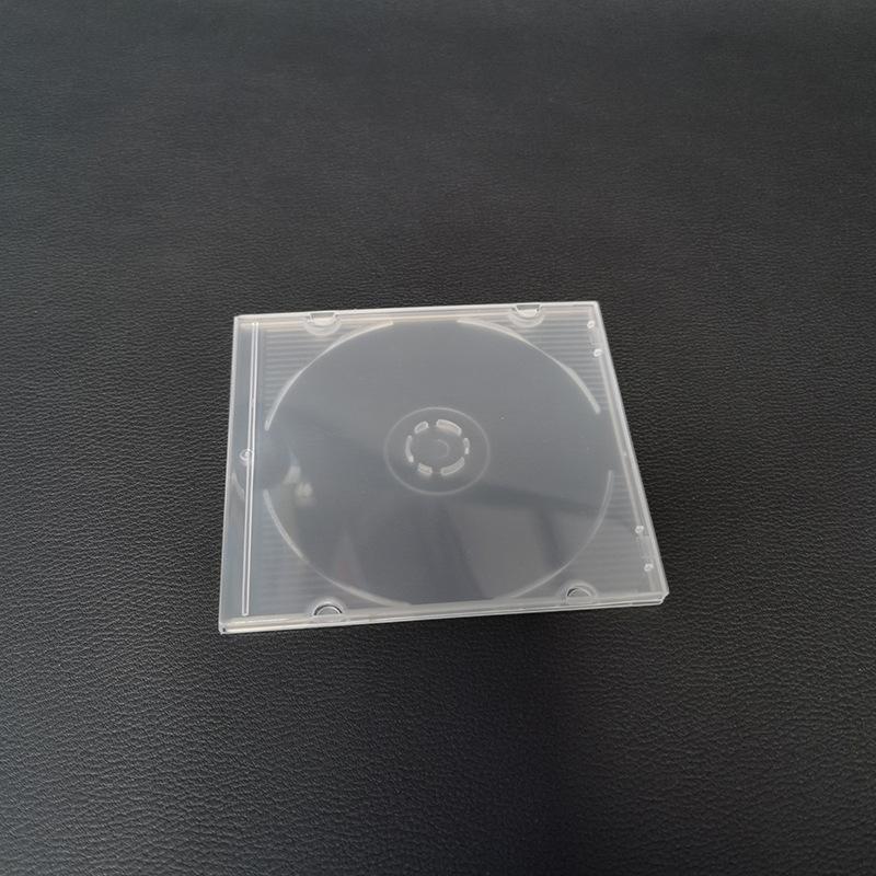 ReadStar-Hộp Đựng DVD Tiêu Chuẩn Siêu Mỏng PP Trong Suốt, 1 Cái, 8CM, Gói CD 3 Inch, Hộp Đựng CD Di Động 3