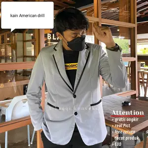 jas almamater jas OSIS jas almet jas santri jas pondok jas Sekolah abu list Hitam