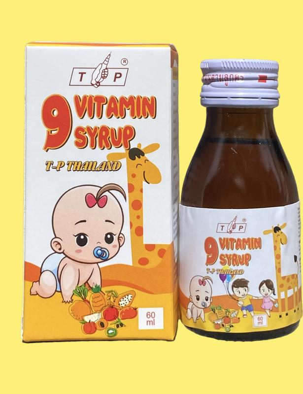 [Combo 1 tháng 3 Chai]  Vitamin Và Thực Phẩm Bổ Sung Cho Bé Chai Siro 60ml 5