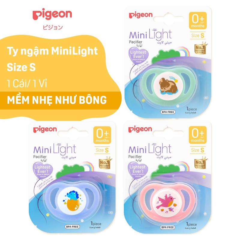 Sữa tắm gội dưỡng ẩm cho bé Pigeon 50ml kèm Ty ngậm đơn - Chăm sóc da cho trẻ