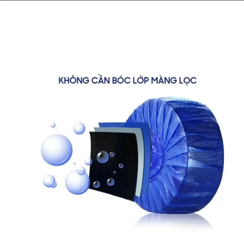 (Combo 50) Viên Thả Bồn Cầu, Viên Khử Mùi Hôi Tẩy Rửa Sạch Mảng Bám Vi Khuẩn Xả Toilet Diệt Khuẩn Vệ Sinh Vết Bẩn Làm Sạch 6