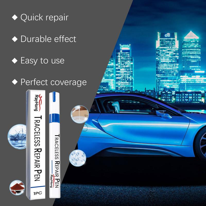 Product Introduction of Rayhong Car Blue Paint Fixer Car Paint Repair Scratch Recovery Color of Vehicle Paint Repair Care Pen # 1328 12