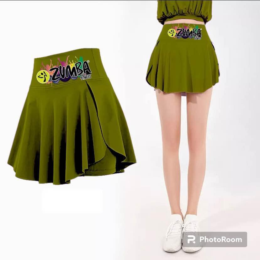 Zumba skort-skirt with short uniform or Terno_voghion.com