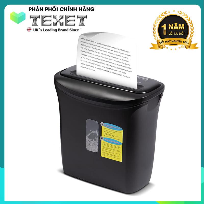 Máy hủy giấy 12L cao cấp TEXET CC612EX ( Model 2022)