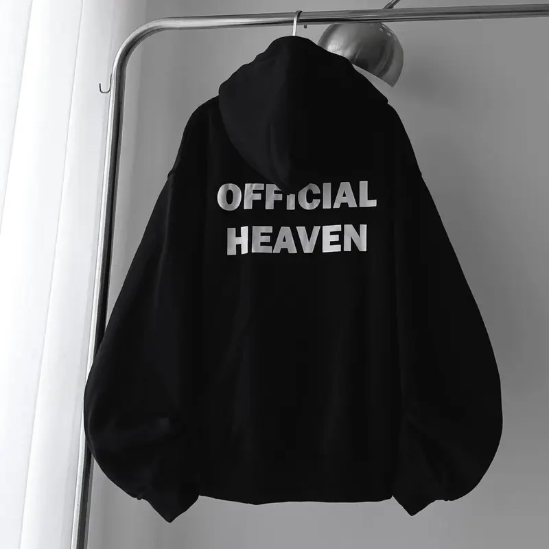 Áo Khoác Nỉ Zip Unisex Form Rộng HEAVEN BASIC - Pqk Boutique 7