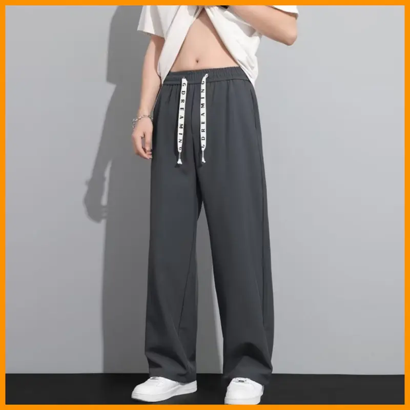 Quần Thun Nam Nữ Unisex Cotton MOON HOUSE mã S8 Màu Ghi Cao Cấp, vải dày dặn, co giãn thoải mái dành cho mọi dáng người Menswear Ong 2