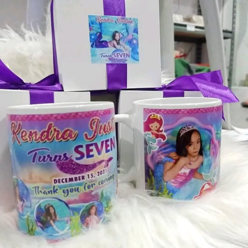 Personalize Mug with Box & Ribbon