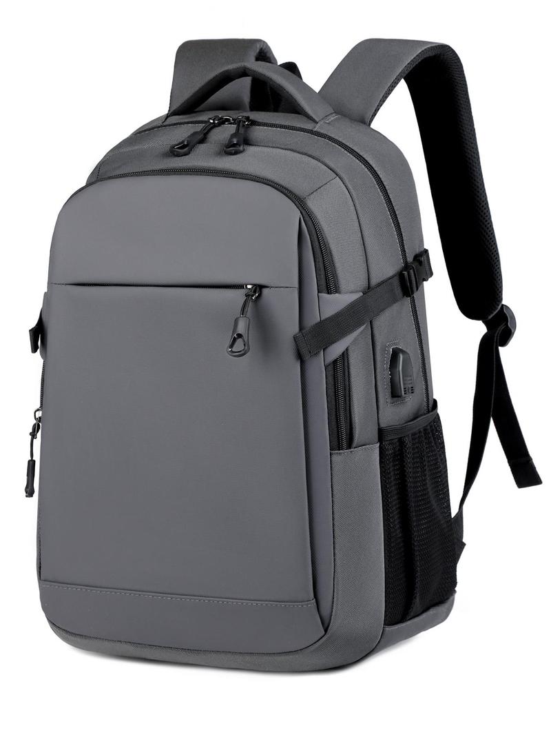 Product Introduction of Business Minimalist Backpack, Waterproof Laptop Backpack with USB Port, Large Capacity Travel Backpack for Men & Women 2