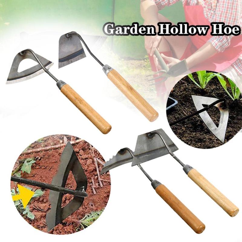 Product Introduction of Traditional Garden Hoe Handheld Weeding Garden Rake For Garden Gardening Tools Small Hoe Y9M7 24