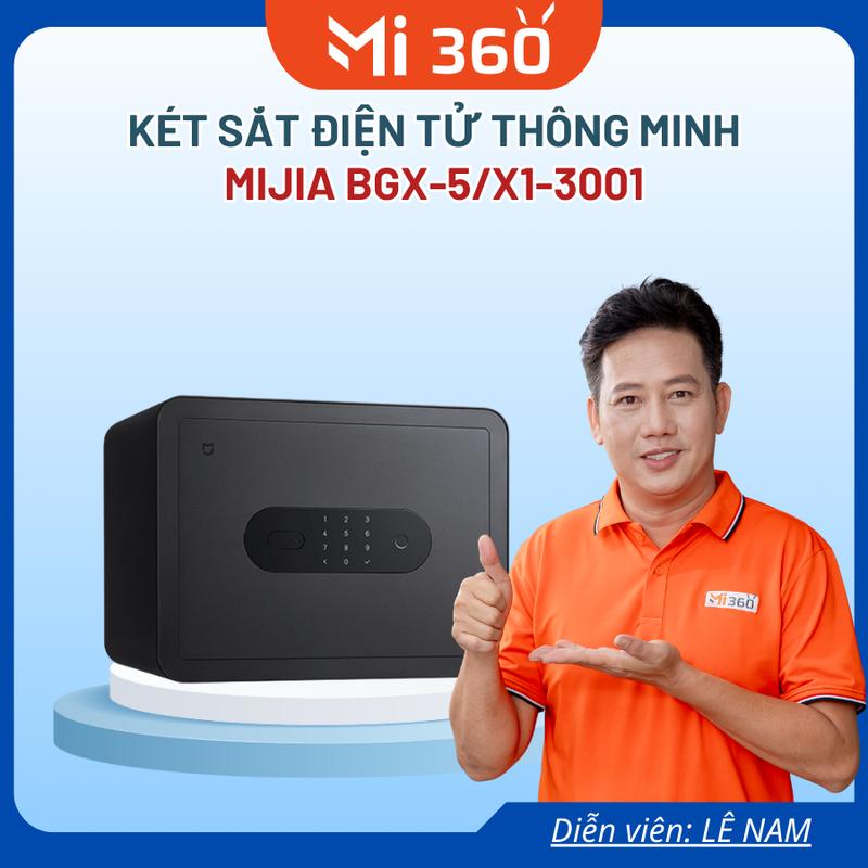 Két Sắt Điện Tử Thông Minh xiaomi Mijia - Mở Khóa Vân Tay - BH 6 Tháng