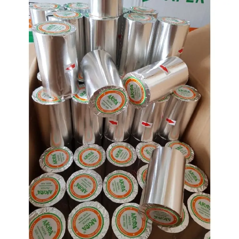 100 cuộn = 1 thùng giấy in nhiệt K80 x45 AKIRA chính hãng 4