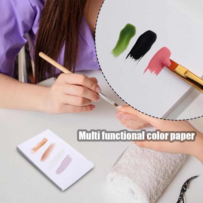 50pcs Multi Functional Color Paper Waterproof Disposable Nai - TikTok ...