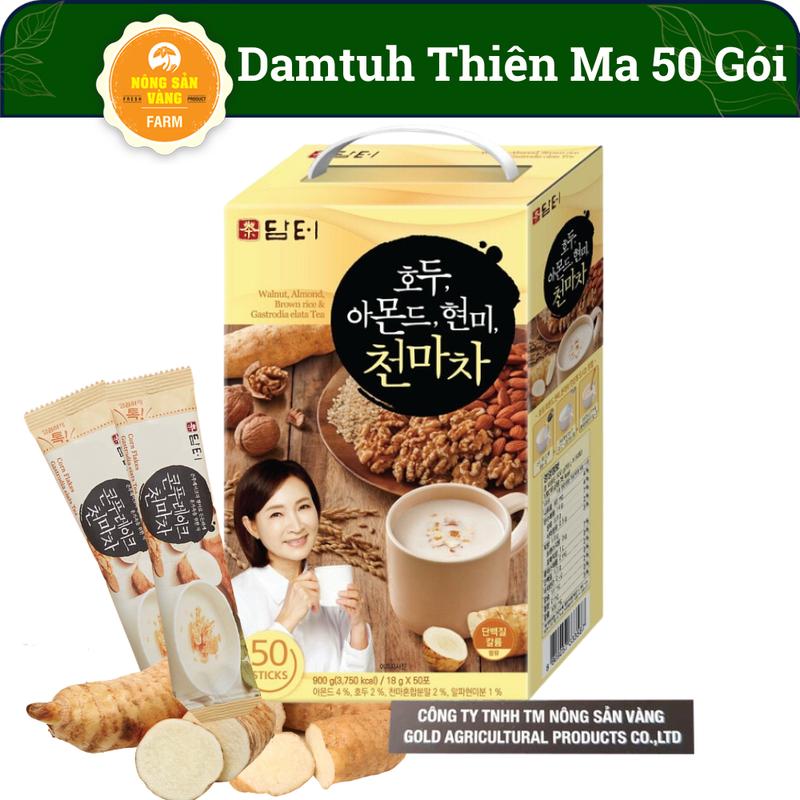 Ngũ Cốc Damtuh Hộp 50 Gói *18g (900G-Date 1/2027) Nhập Hàn Quốc - Nông Sản Vàng 1