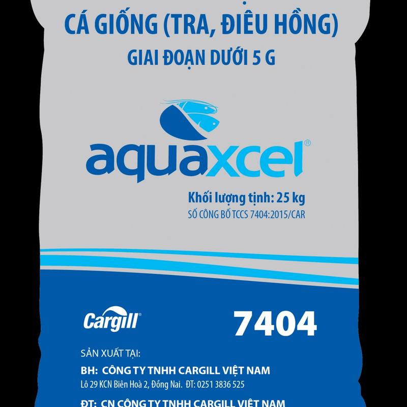 Bao 25kg cám cá Cargill các loai giá tốt nhất 7404,7414,7434,7454,7562,7924,7605