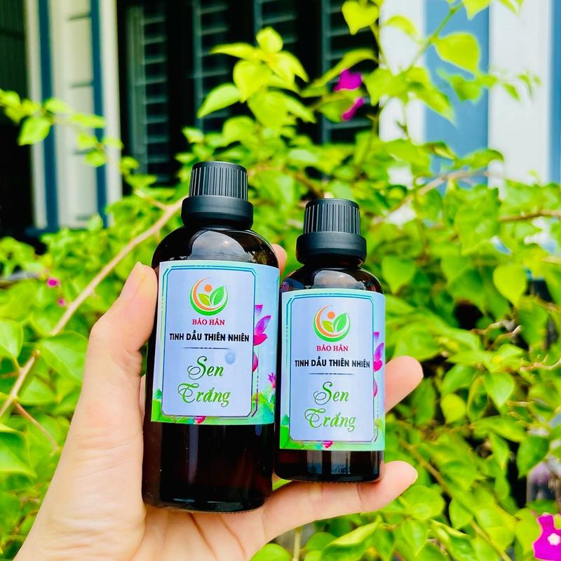 Tinh dầu Hoa Sen Trắng Tươi Mát,Sang, Nhẹ Nhàng Tạo Thư Giãn Thoải Mái 6